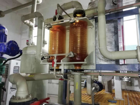 Sistema de tratamento Jet Type Wet Gas Scrubber de vários estágios de gás de conduto do Nox