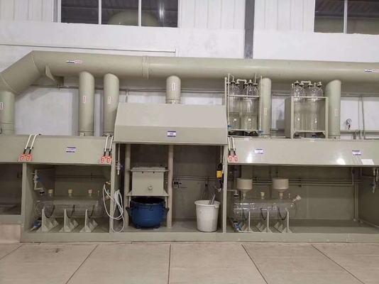 Recuperação e refinação do ródio do paládio do equipamento da refinação da platina da indústria petroquímica