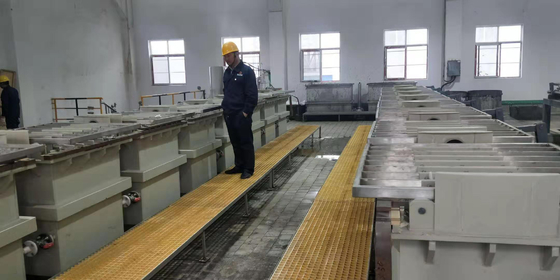 pilha eletrolítica da máquina da eletrólise da prata da capacidade 200kg