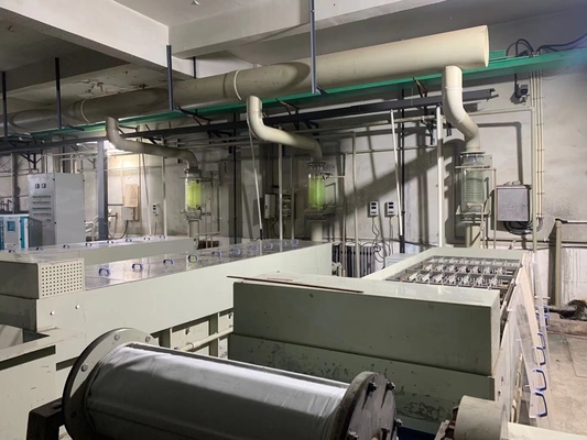 Equipamento de eletrólise para separação de prata com frequência de 50 Hz